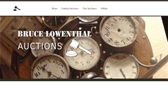 Desktop Screenshot of lowenthalauctions.com.au