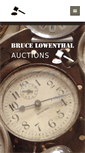 Mobile Screenshot of lowenthalauctions.com.au